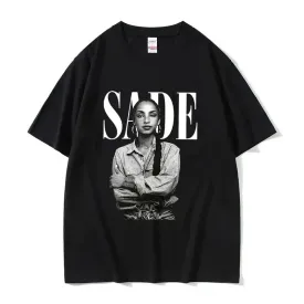 90s Singer S-Sade Print Graphic T-Shirt