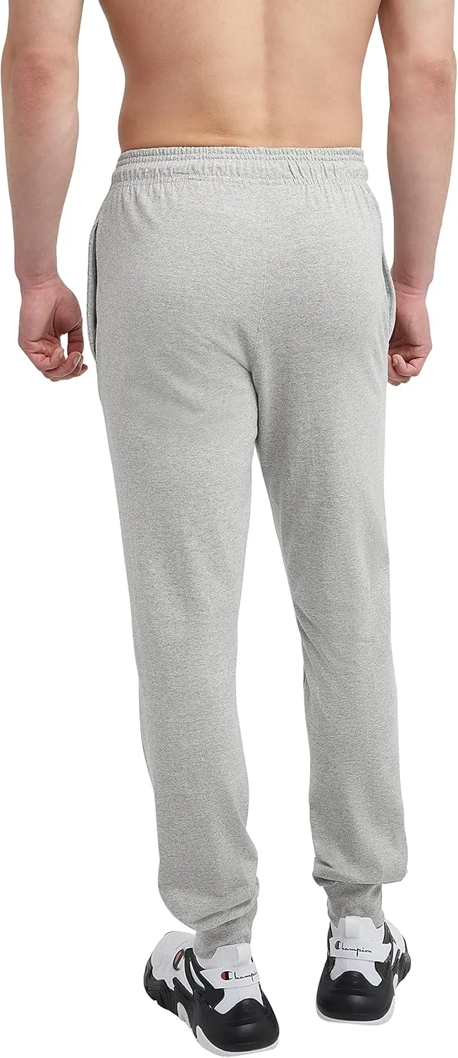 Champion Men's Joggers, Lightweight Lounge Pants, Jersey Graphic Pants for Men, 31"
