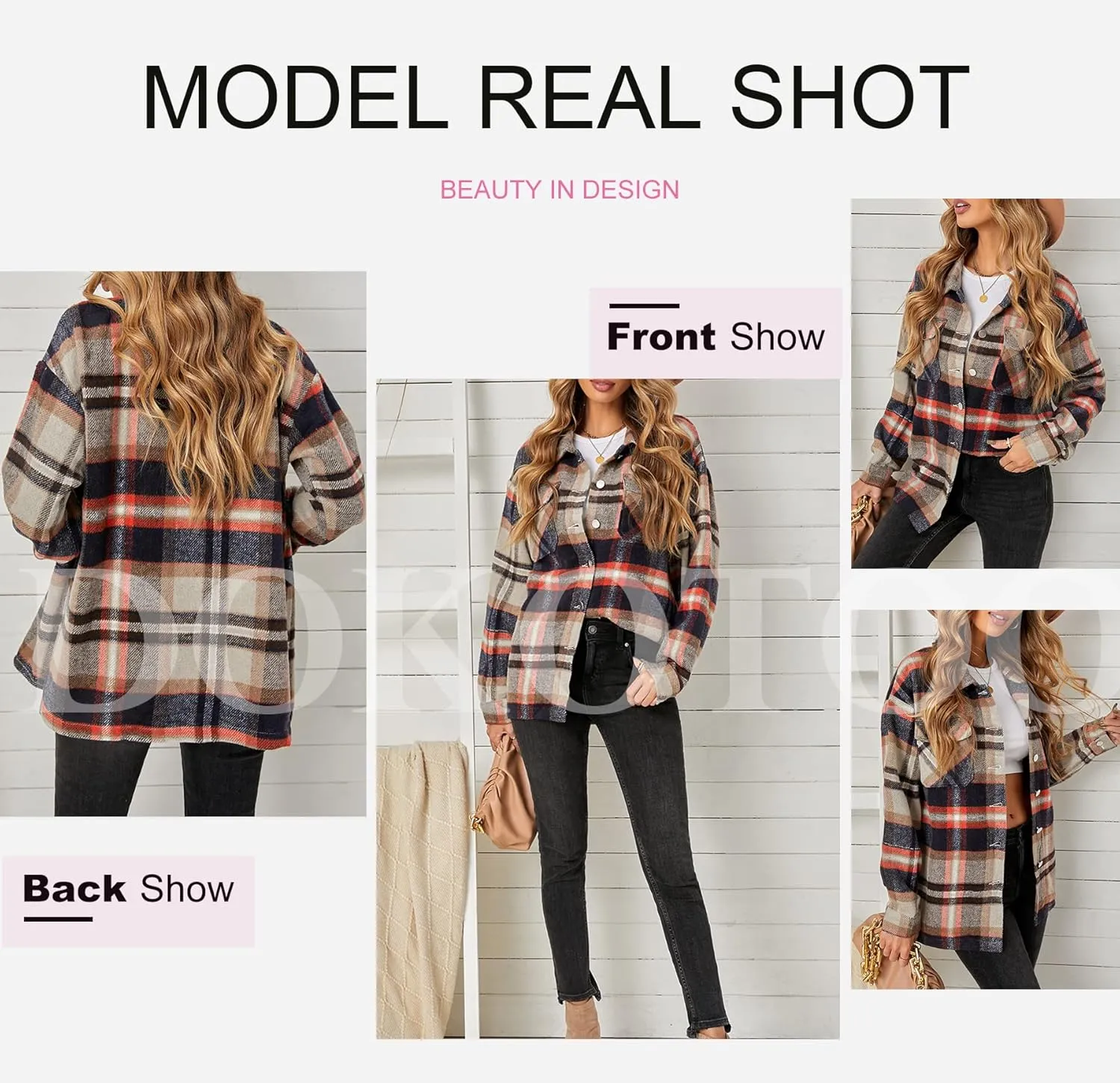 Dokotoo Womens Corduroy Button Down Shirts Boyfriend Long Sleeve Oversized Blouses Tops
