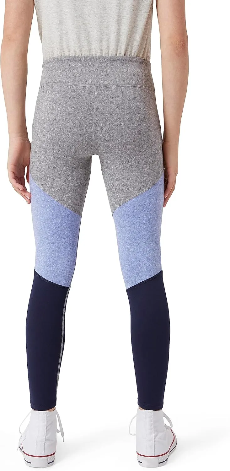 Eddie Bauer Girls' Leggings - Performance Stretch Activewear Leggings - Yoga Pants with Pocket for Girls (5-16)