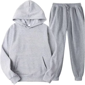 Joggers for Men 2 Piece Set Hoodies Sweatsuit Sets Casual Jogging Athletic Suits Hoodie Sweatsuits with Pocket