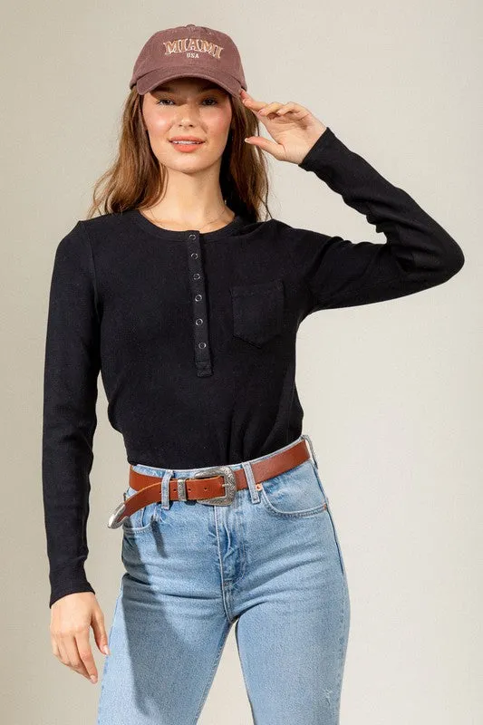 Soft cozy brushed ribbed knit top