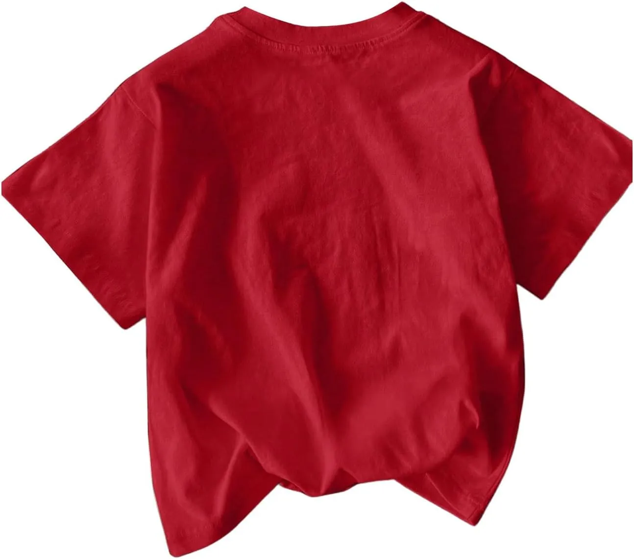 SOLY HUX Women's Letter Graphic Tees Drop Shoulder Short Sleeve Crew Neck Casual T Shirt Tops